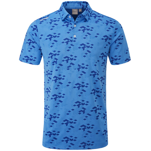 Ping Rae Polo Shirt - French Blue