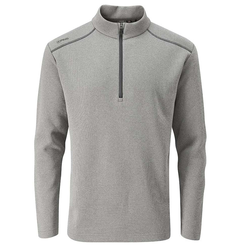 Ping Ramsey 1/2 Zip Pullover - Ash Marl