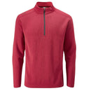 Ping Ramsey 1/2 Zip Pullover - Rich Red Marl