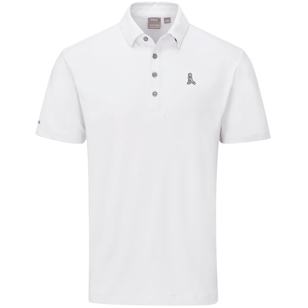 Ping SensorCool Mr Ping Polo Shirt - White