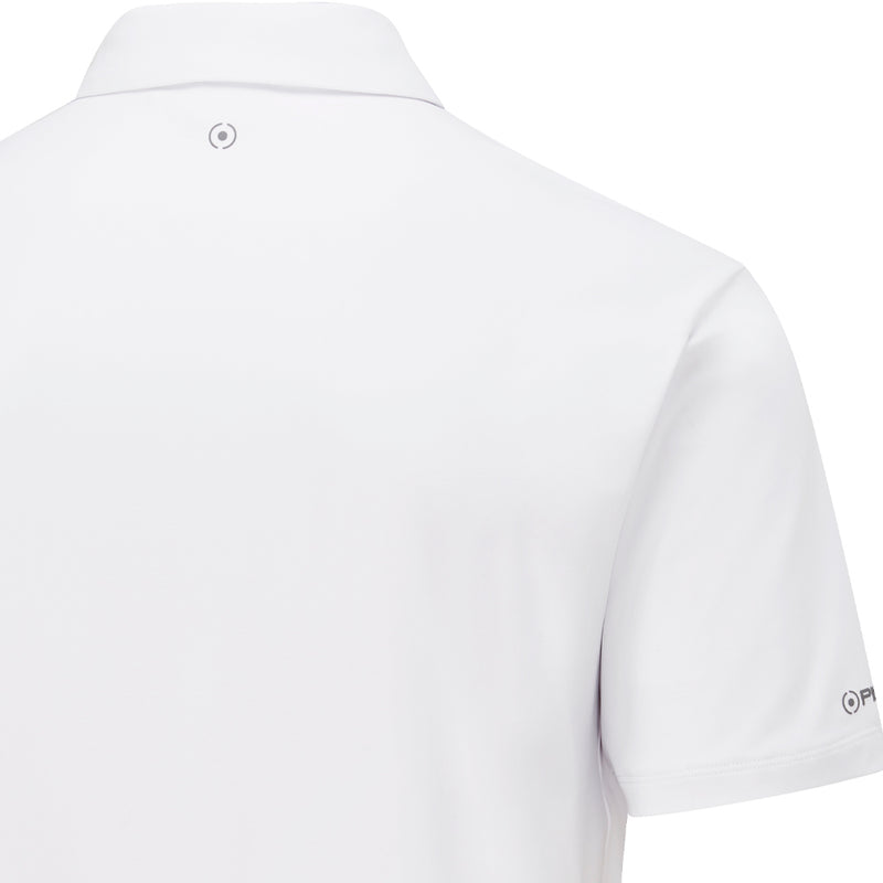 Ping SensorCool Mr Ping Polo Shirt - White