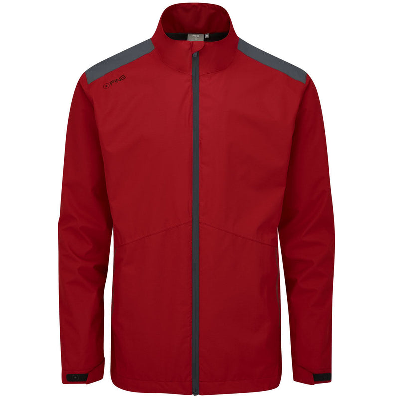 Ping SensorDry S2/Taran Waterproof Suit - Firebrick/Asphalt/Black