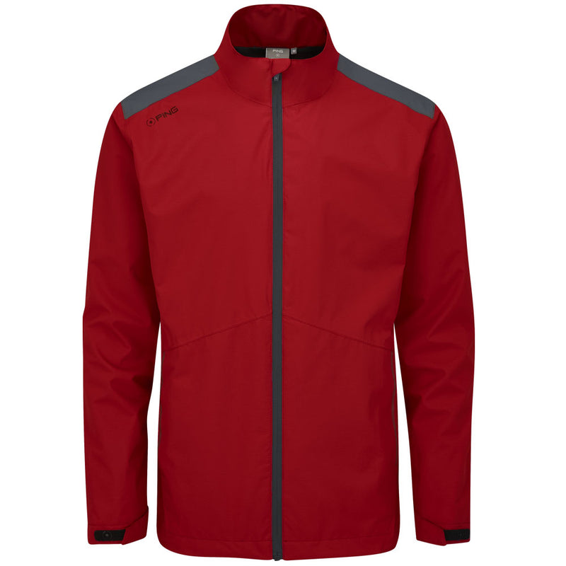 Ping SensorDry S2 Waterproof Jacket - Firebrick/Asphalt