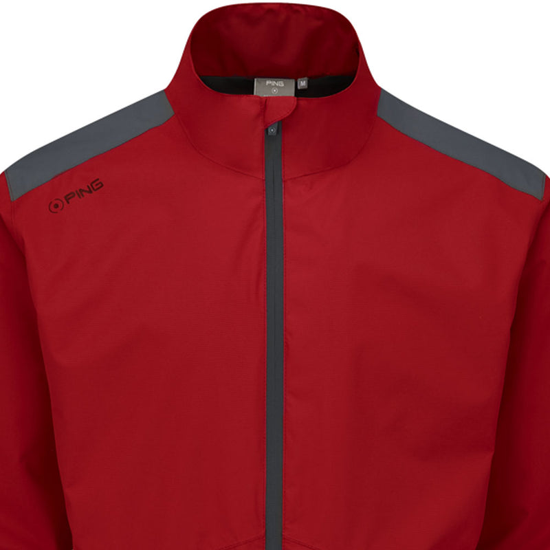 Ping SensorDry S2 Waterproof Jacket - Firebrick/Asphalt