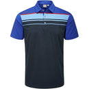 Ping Sinclair Polo Shirt - Blue Surf Multi