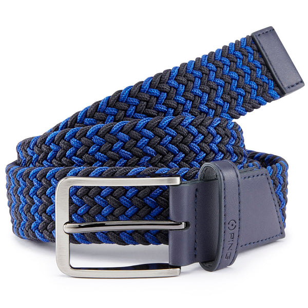 Ping Stretch Webbing Belt - Blue Multi