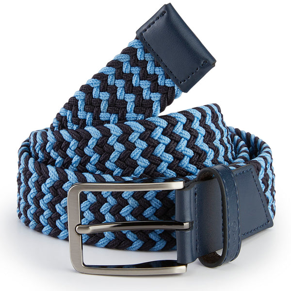 Ping Stretch Webbing Belt - Infinity Blue Multi