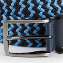 Ping Stretch Webbing Belt - Infinity Blue Multi
