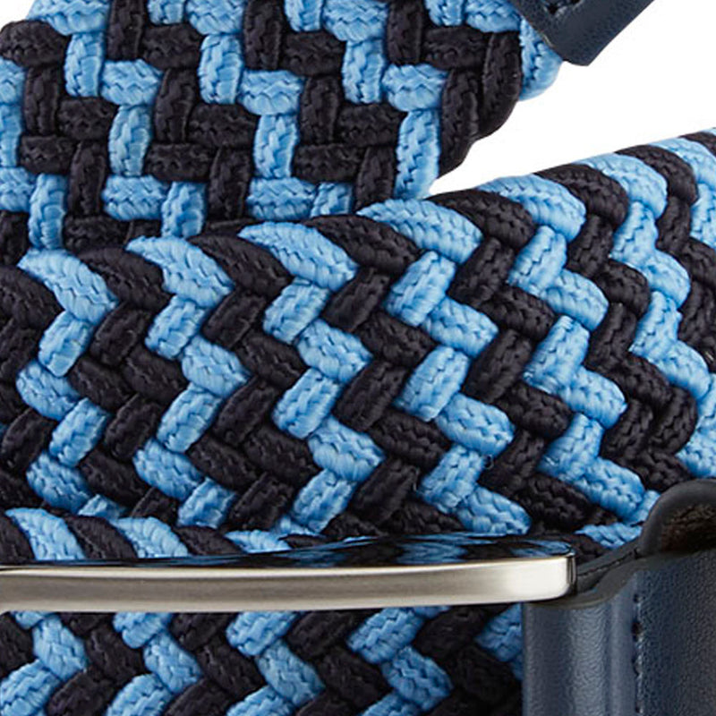 Ping Stretch Webbing Belt - Infinity Blue Multi