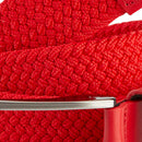 Ping Stretch Webbing Belt - Poppy