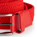 Ping Stretch Webbing Belt - Poppy