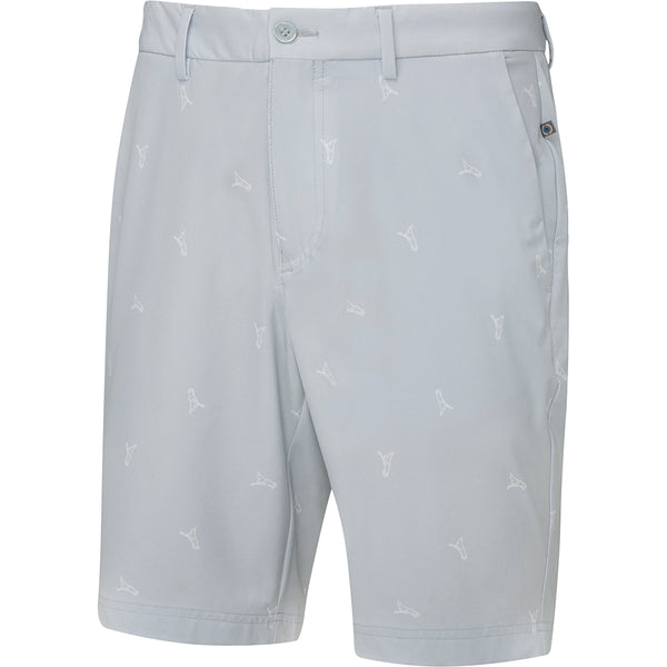 Ping Swift SensorCool Shorts - Pearl Grey/White