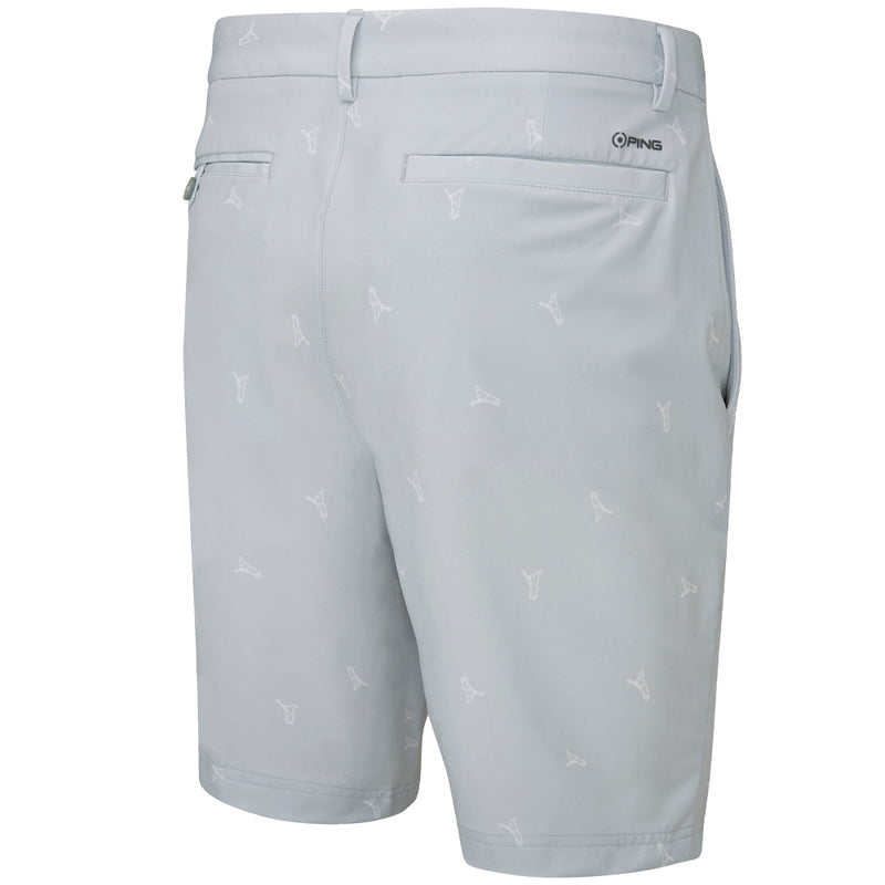 Ping Swift SensorCool Shorts - Pearl Grey/White