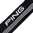 Ping Tri-fold Towel - Black/White