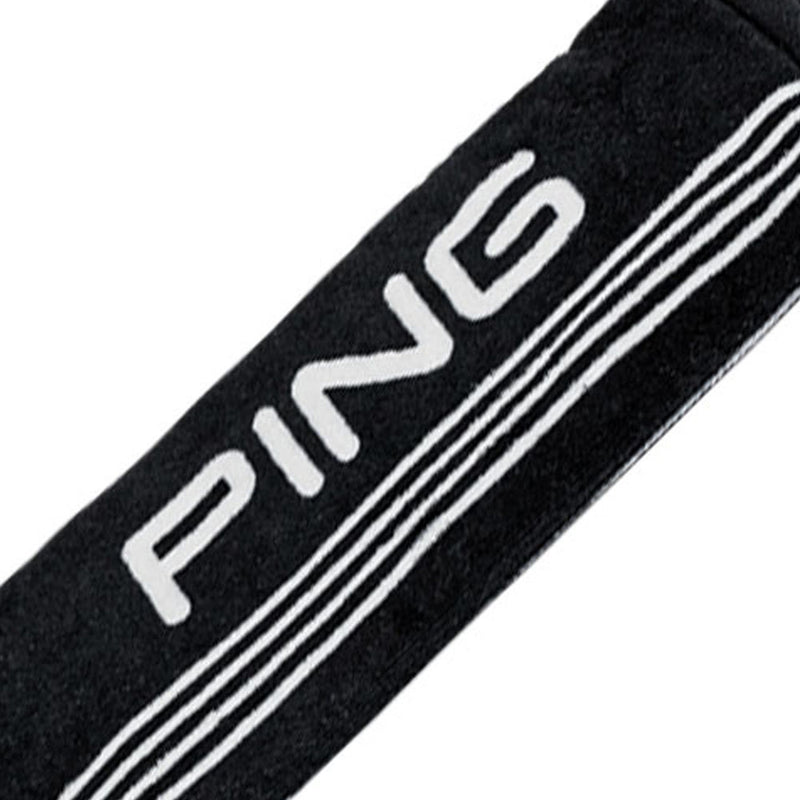 Ping Trifold Towel - Black/White