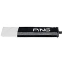 Ping Tri-fold Towel - Black/White
