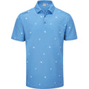 Ping Two Tone SensorCool Polo Shirt - Danube/Infinity Blue