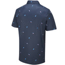 Ping Two Tone SensorCool Polo Shirt - Navy/Poppy