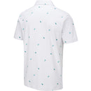 Ping Two Tone SensorCool Polo Shirt - White/Aquarius