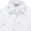 Ping Two Tone SensorCool Polo Shirt - White/Aquarius
