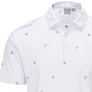 Ping Two Tone SensorCool Polo Shirt - White/Cool Lilac