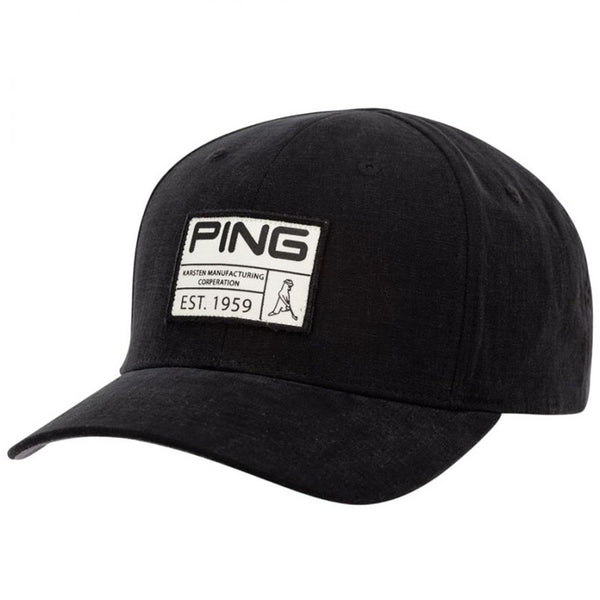 Ping Vintage Patch Cap - Black