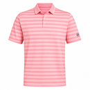 Under Armour ArmourDry Stripe Polo Shirt - Posh Pink/Midnight Navy