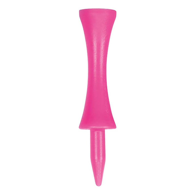 Masters Plastic Graduated 2 1/4 Inch Pink Tees - Pack of 25