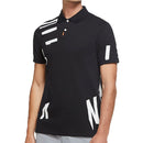 Nike Dry Hacked Slim Golf Polo Shirt - Black