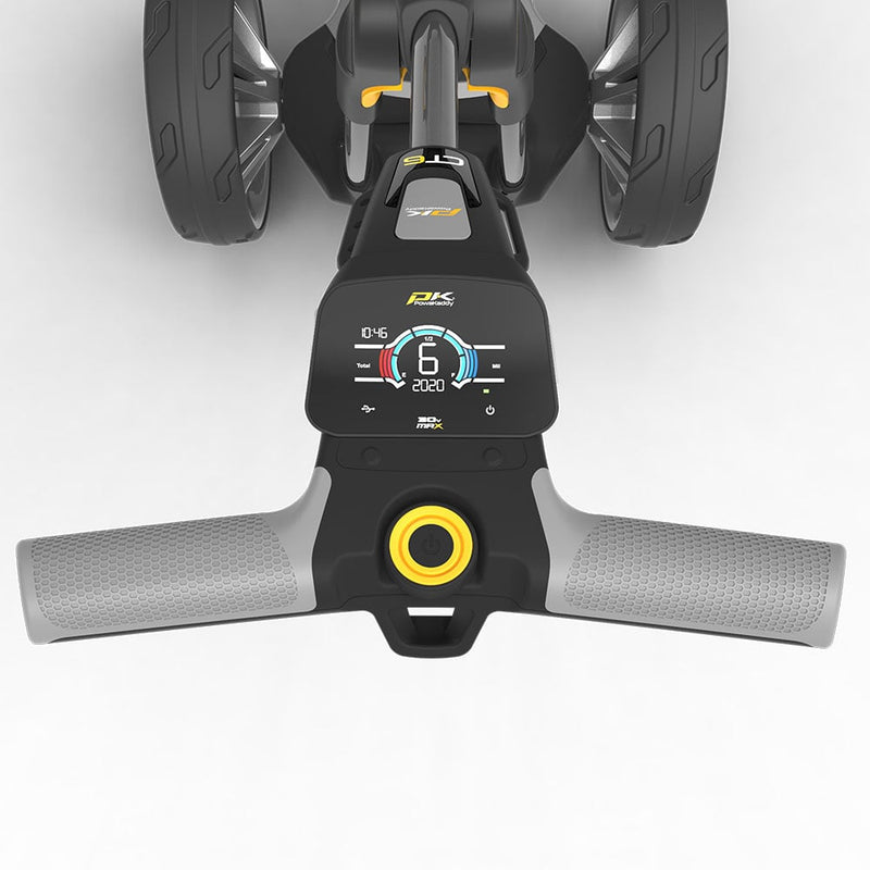 PowaKaddy CT6 EBS Electric Golf Trolley - Gunmetal