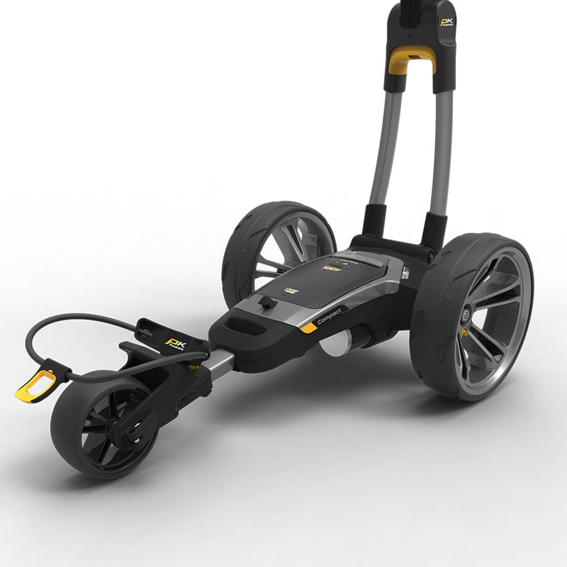 PowaKaddy CT6 EBS Electric Golf Trolley - Gunmetal