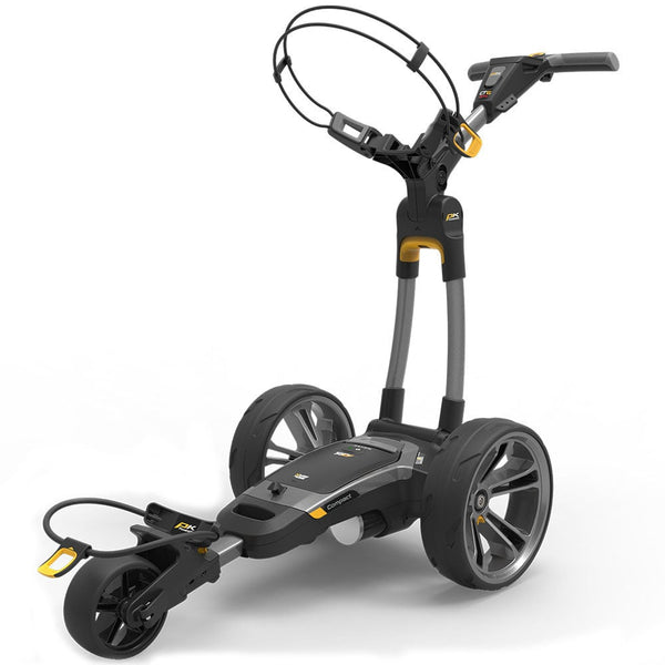 PowaKaddy CT6 GPS EBS Electric Golf Trolley - Gunmetal