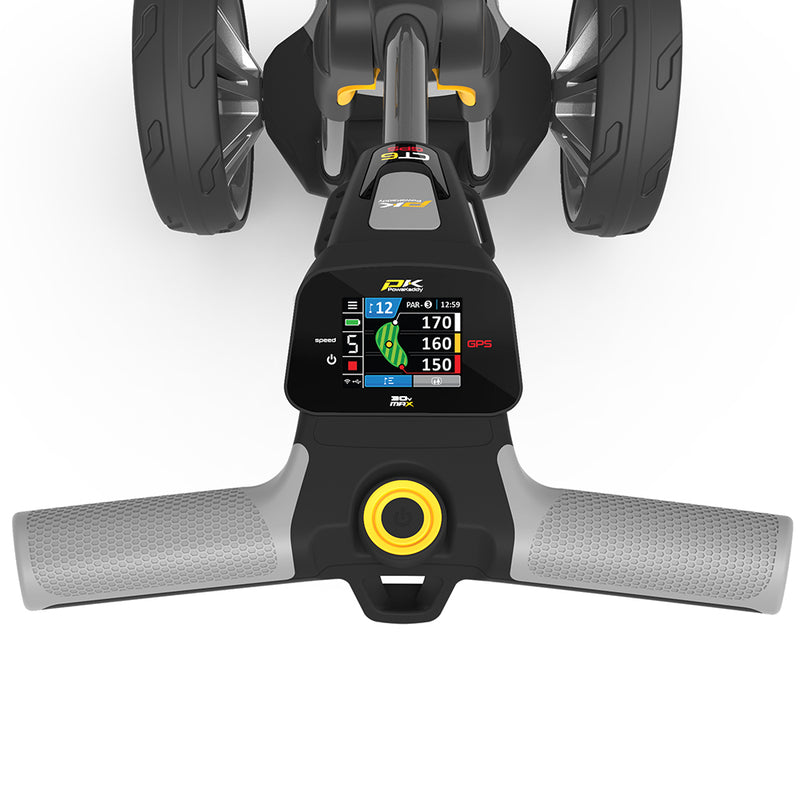 PowaKaddy CT6 GPS Electric Trolley - Gun Metal