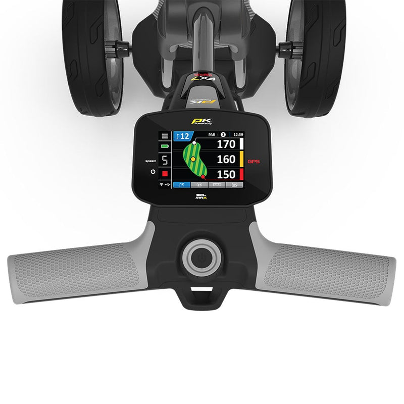 PowaKaddy FX7 GPS EBS Electric Golf Trolley - Gunmetal