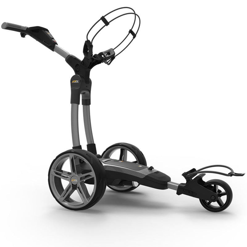 PowaKaddy FX7 GPS EBS Electric Golf Trolley - Gunmetal