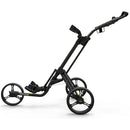 PowaKaddy Twinline 5 Lite 3-Wheel Push Trolley - Matte Black