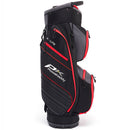 PowaKaddy X-Lite Edition Cart Bag - Black/Gun Metal/Red