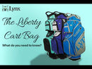 Lynx Liberty Cart Bag - Blue/Light Grey