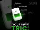 Swinglogic SLX Hybrid Mini GPS Launch Monitor - Black