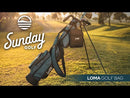 Sunday Golf Loma Pencil Stand Bag - Toasted Almond