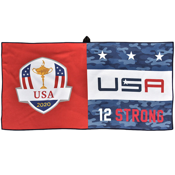 PRG Ryder Cup Replica Collection - Team USA Camo Caddy Towel