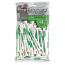Pride Pro Length-Max 4" Tees (Pack of 50) - Green