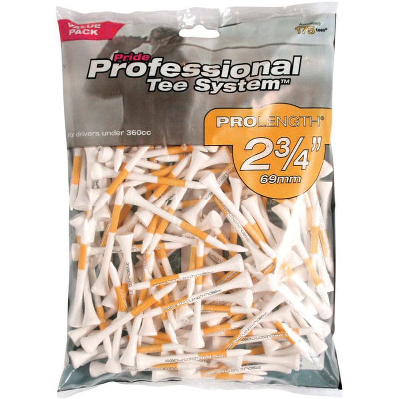 Pride Pro Length 2.75" Tees Value Pack (Pack of 175)