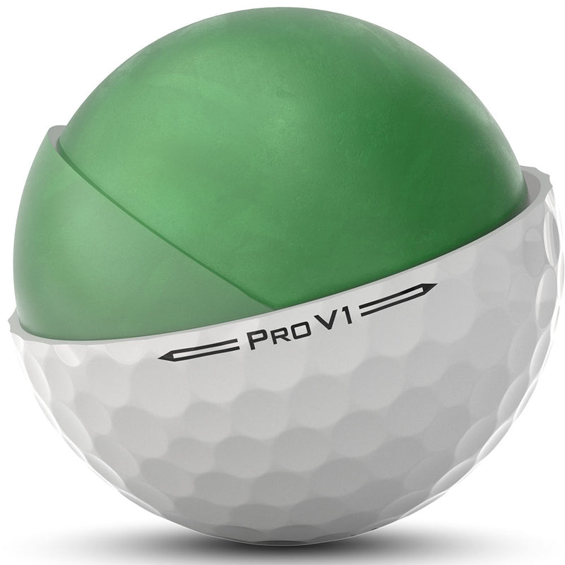 Titleist Pro V1 High Number Golf Balls - White - 12 Pack