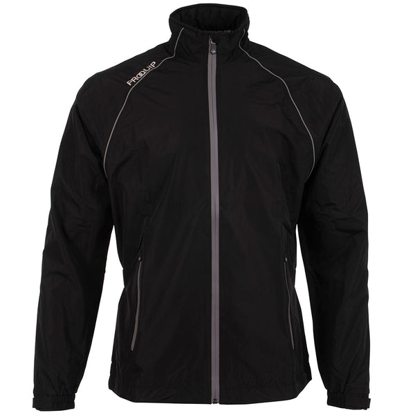 ProQuip Aquatec Waterproof Jacket - Black/Grey