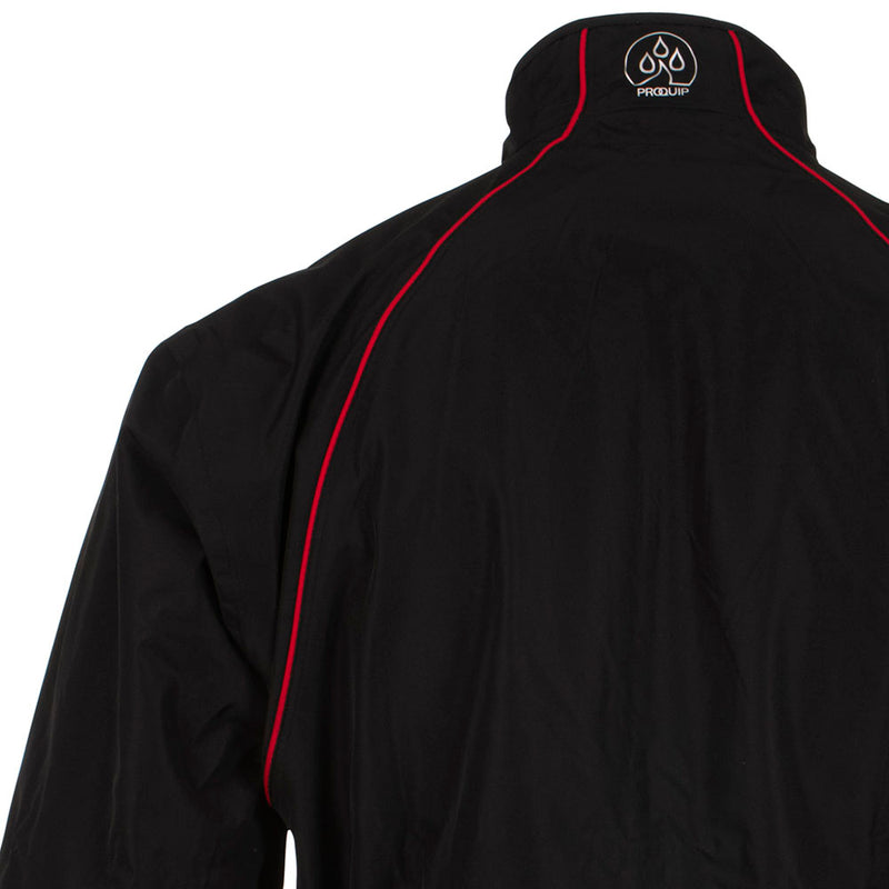 ProQuip Aquatec Waterproof Jacket - Black/Red