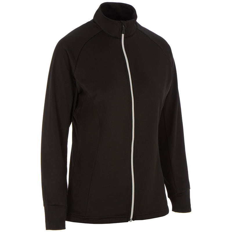 ProQuip Ladies Kristy Full Zip Pullover - Black