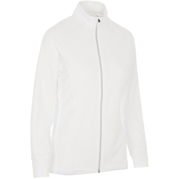 ProQuip Ladies Kristy Full Zip Pullover - White