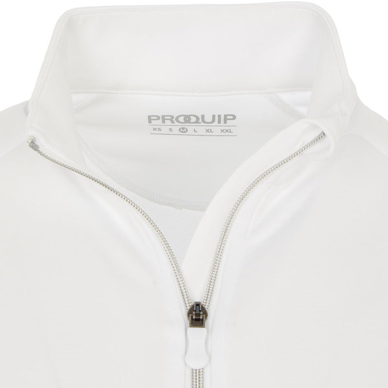 ProQuip Ladies Kristy Full Zip Pullover - White