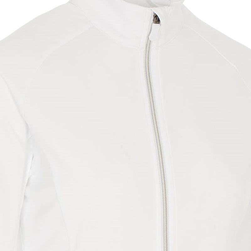 ProQuip Ladies Kristy Full Zip Pullover - White